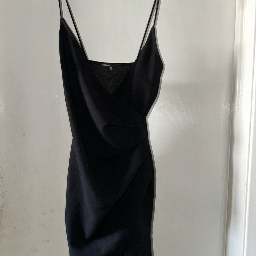 Black Spaghetti Strap Dress